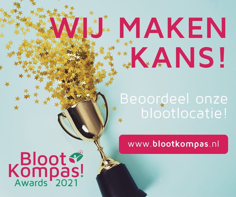 Help jij ons op weg naar een BlootKompas Award?